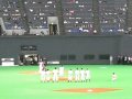 「ROOKIES―卒業―」出演メンバーによる始球式（札幌ドーム）