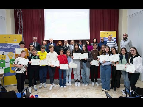 Evento di premiazione progetto “S-TEAM: Schools Team-Up Using Hackathon For Girls Inclusive Stem”