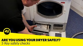 Tumble Dryer Fires...reduce the risk