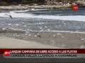 videos de Campaña por libre acceso a playas