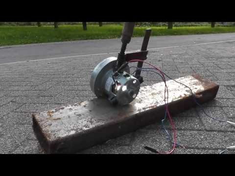 Staubsaugermotor an 380 Volt