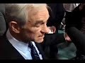 Ron Paul mobbed by reporters at the ABC News Facebook debate