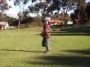 Karl Age 4 learning golf
