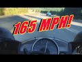 165mph on my 06 Yamaha R6