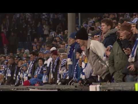 Kibice Lecha podczas meczu z GKS-em