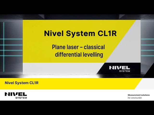 Нівелір лазерний Nivel System CL1R