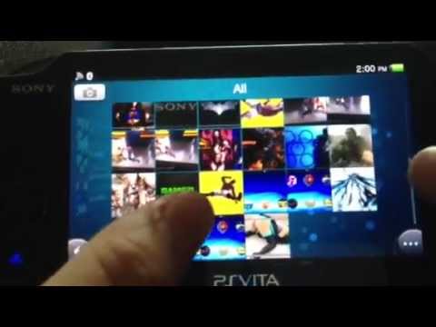 how to background download on ps vita