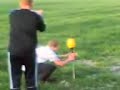 Exploding melon with a rocket Exploding melon with a rocket
