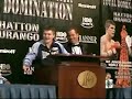 Hatton Urango post fight press conference