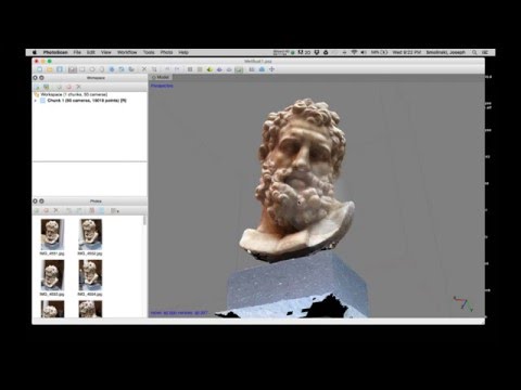 Intro to Agisoft Photoscan to Cinema 4D