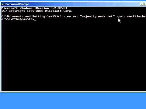 how to recover ccr in exchange 2007