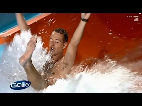 Wasserrutschen-Marathon: 42km rutschen | Galileo