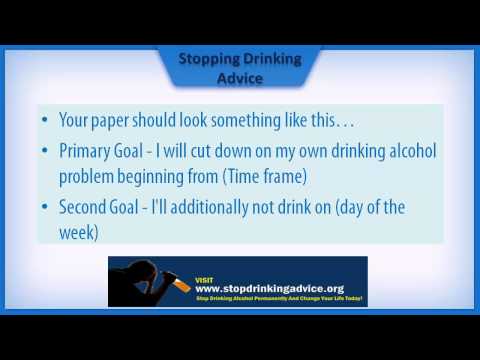 how to help quit drinking
