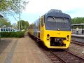 Wadlopers 3114, 3103 en 3105 komen binnen op station Venray