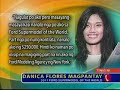 Courtesy: QTV's Balitanghali IM AGENCY'S NEWS FLASH: QTV's Balitanghali on Danica Flores Magpantay as the Ford's Supermodel of the World 2010. 17 years old, Danica Flores Magpantay is the younger sister of 19 years old, Danielle Flores Magpantay who placed 8th on Ford's Supermodel Philippines, and the daughter of Supermodel turned professional Makeup Artist, Lala Flores who won the Ford Supermodel Philippines title and the special award, Best in Smile in the Ford Supermodel of the World, 20 years ago. Incidentally, Danica is the niece of May Flores who owns IM Agency. www.imagency.ph imagencyph.blogspot.com twitter.com FAIRUSE NOTICE: This site contains copyrighted material the use of which has not always been specifically authorized by the copyright owner. If you wish to use copyrighted material from this site for purposes of your own that go beyond 'fair use', you must obtain permission from the copyright owner.