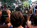 belle and sebastian play their encore the boy with the arab strap after stevie plays the national anthem on our nation's independence day in battery park, ny