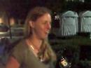 ksby-tv interviews annie while in line at best buy for the black friday sales.
