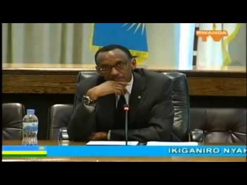 paul kagame - Kigali Rwanda.