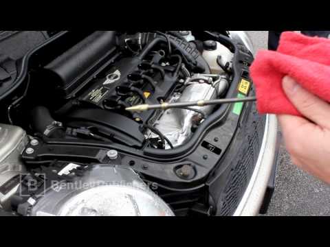 how to check engine oil