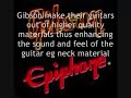 epiphone gibson comparison ft david taub