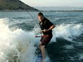 Wake Surfing with Derek