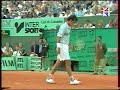 Pioline Safin French Open 1998 (3/6) Pioline Safin French Open 1998 (3/6)