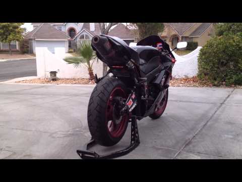 how to remove zx6r exhaust