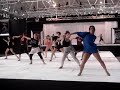 um ensaio geral da coreografia beth balan�o, j� la no palco do galp�o g!
