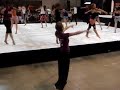 um ensaio geral da coreografia beth balan�o, j� la no palco do galp�o g!