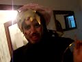 La bruja transexual de halloween con gambas