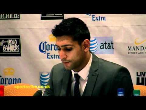 Amir Khan - Lamont Peterson Press Conference Highlights 13/03/12