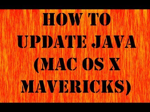 how to update java on mac