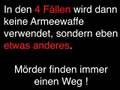 Ohne Armeewaffe...