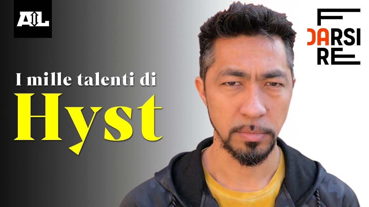 Hyst è un rapper, attore, regista, fumettista ed esperto di arti marziali italo-giapponese