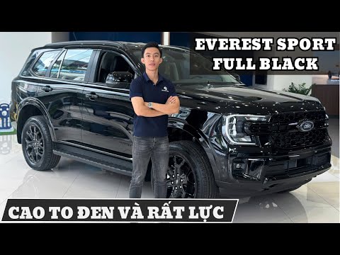 FORD EVEREST SPORT 2024 FULL BLACK |CAO TO ĐEN VÀ RẤT LỰC