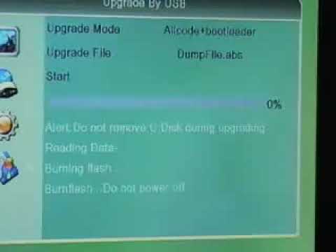 how to update class hd 9000x usb