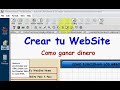tutorial para colocar fotos y textos a mi website