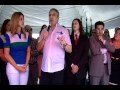 Fala do Ministro da Sa�de Alexandre Padilha (PT),na inaugura��o da UPA 24H, em Campina Grande-PB.