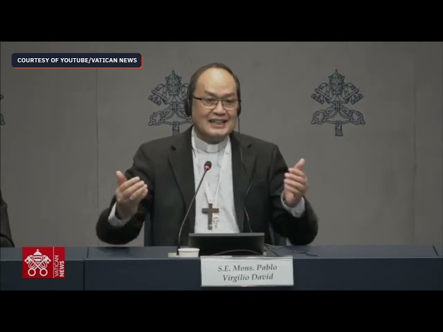 Bishop David at Vatican summit: Local migration ‘a big challenge’ to parishes