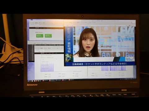 回線切り替えの様子