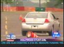 Alisyn Camerota becomes a stunt driver Alisyn Camerota becomes a stunt driver