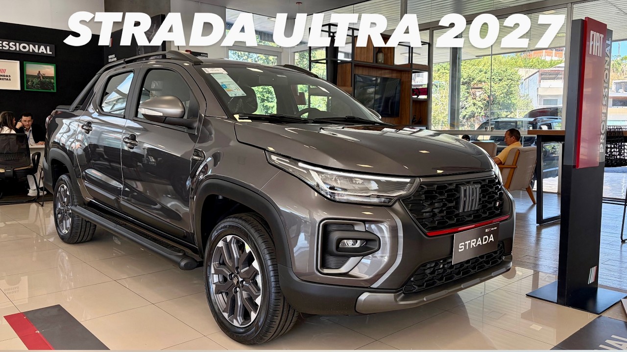 AVALIAÇÃO FIAT STRADA ULTRA 2027 - VERSÃO TOP DE LINHA VALE 156 MIL REAIS?!