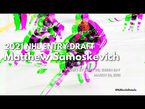2021 NHL Draft | Matthew Samoskevich (#24) Shift by Shift vs Green Bay, March 26, 2021