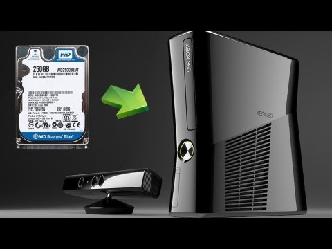 how to upgrade xbox hard drive