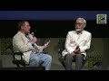 Legendary Japanese filmmaker Hayao Miyazaki makes his Comic-Con debut in Hall H to talk about his work and his new anime Ponyo on a Cliff By the Sea.