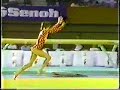 1983 Intl. Jr. Gymnastics Champs Zsuzsa Csisztu FX 1983 Intl. Jr. Gymnastics Champs Zsuzsa Csisztu FX
