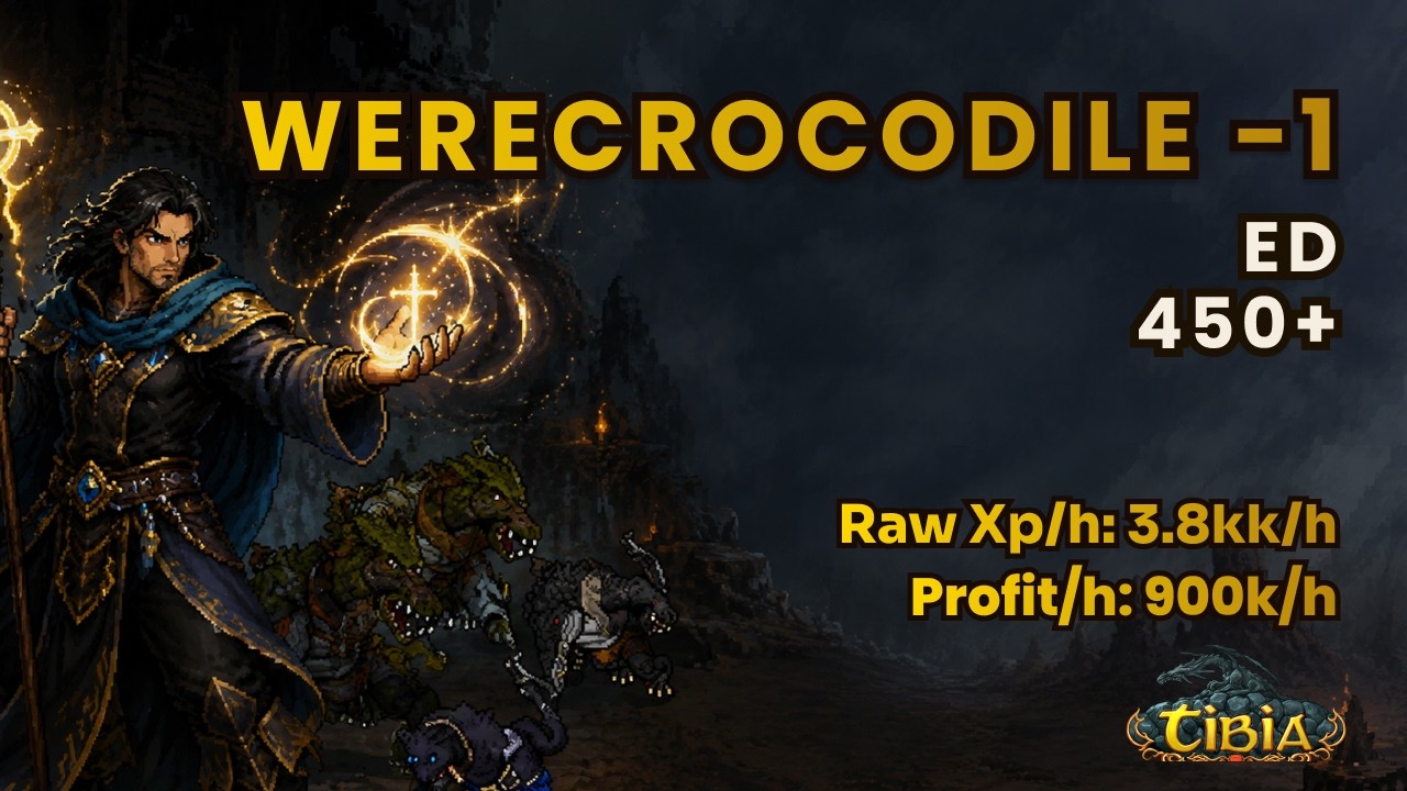 ED 450 | Werecrocodile -1 | 900K PROFIT/H (RAW: 3.8KK/H)