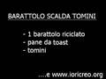 Barattolo scalda tomini