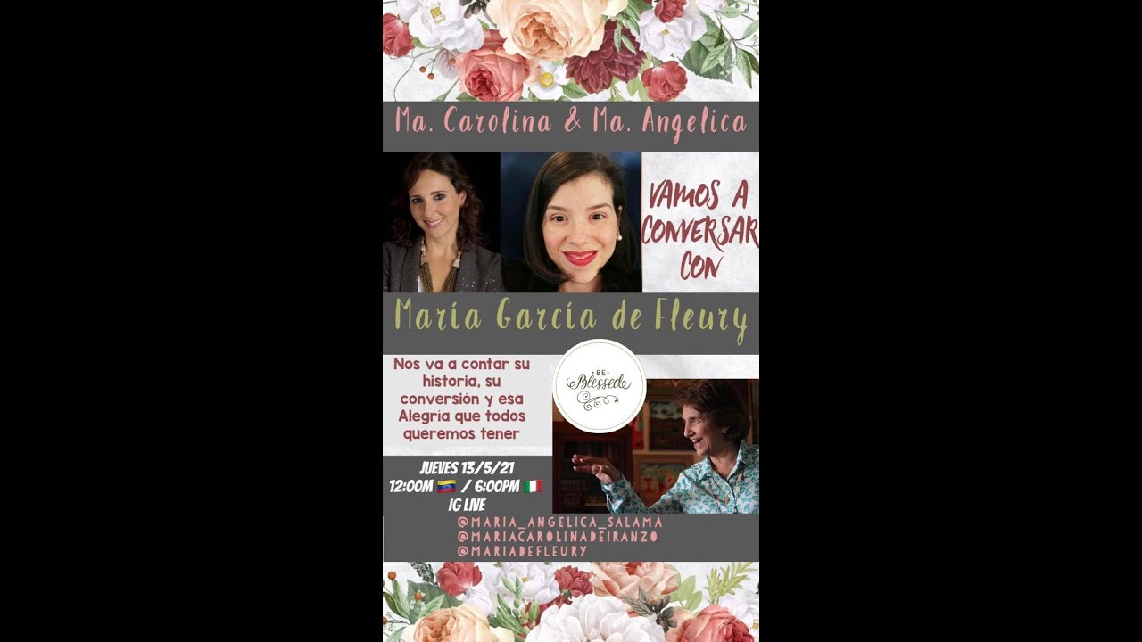 Testimonio Profesora María García de Fleury.... Y con Dios siempre Ganamos