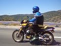 Yamaha TDR 250 on the road